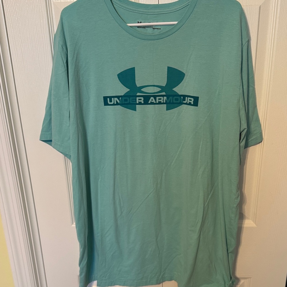 Under Armour Men's Teal Short Sleeve Tee